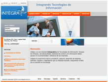 Tablet Screenshot of integrati.com.mx